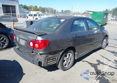 2008 Toyota Corolla S z USA, uszkodzony, nr VIN 1NXBR32E98Z940208